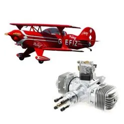 Hangar 9 Pitts S-2B 50-60cc W/ DLE60cc Twin Engine