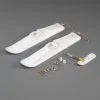 E-Flite E-Flite 10-15 Size Taildragger Ski Set (3mm Axle)
